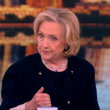 VIDEO: Hillary Clinton explains her recent comments on the Israel-Hamas war on 'The View'