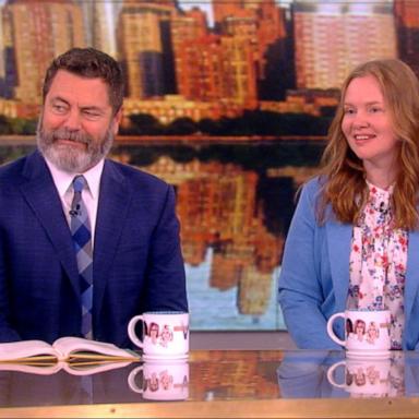 VIDEO: Nick Offerman and Helen Rebanks talk new book on farm life