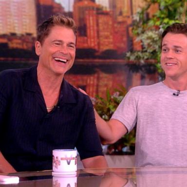 VIDEO: Rob Lowe and John Owen Lowe talk teaming up on screen for season 2 of 'Unstable'