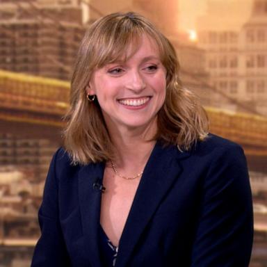 VIDEO: Katie Ledecky talks winning gold in Paris, new book 'Just Add Water'