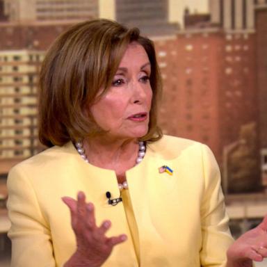 VIDEO: Former Speaker Nancy Pelosi calls Biden's decision to step aside 'selfless'