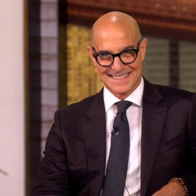 VIDEO: Stanley Tucci on starring in new drama 'Conclave,' his book on food and family