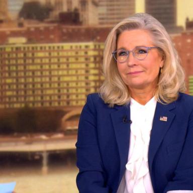 VIDEO: Former GOP Rep. Liz Cheney on voting for Kamala Harris