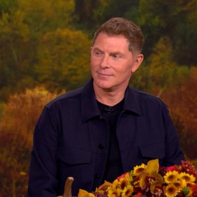 VIDEO: Bobby Flay shares his favorite Thanksgiving recipes on 'The View'