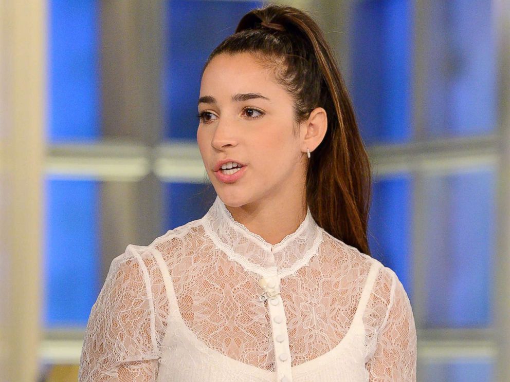 PHOTO: Aly Raisman appears on The View on Jan. 26, 2018.