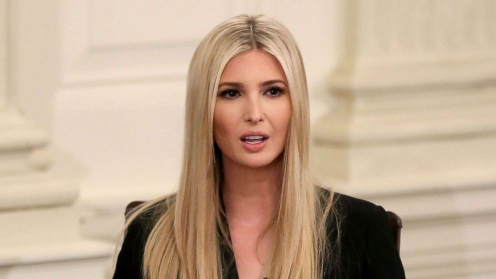 Ivanka Trump speaks during an event for American workers in the State Dining Room of the White House, Oct. 31, 2018.