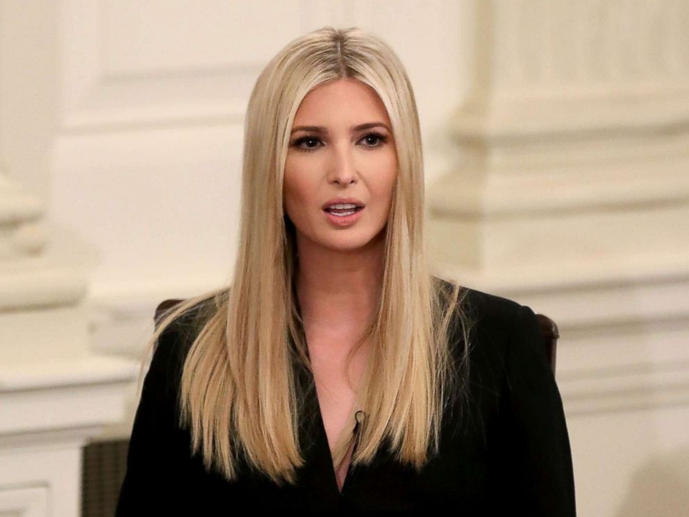 PHOTO: Ivanka Trump speaks during an event for American workers in the State Dining Room of the White House, Oct. 31, 2018.