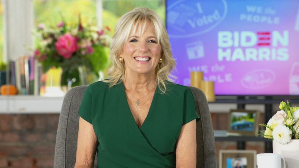 PHOTO: Dr. Jill Biden appears on The View, Oct. 21, 2020.