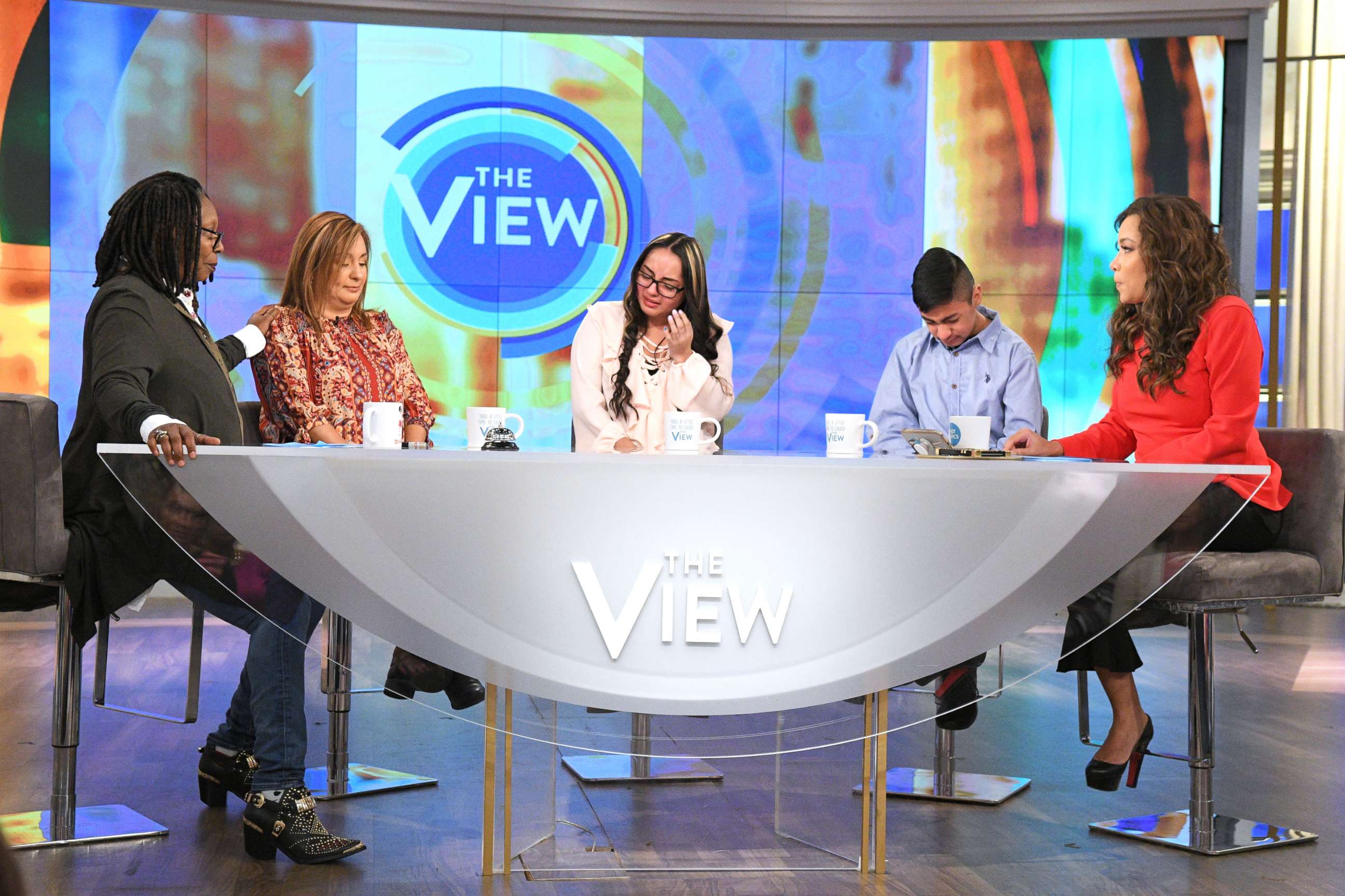 PHOTO: Jorge Garcia, an undocumented husband and father of two, and his family today spoke out on "The View" about his deportation to Mexico this week after living in the United States for 30 years.
