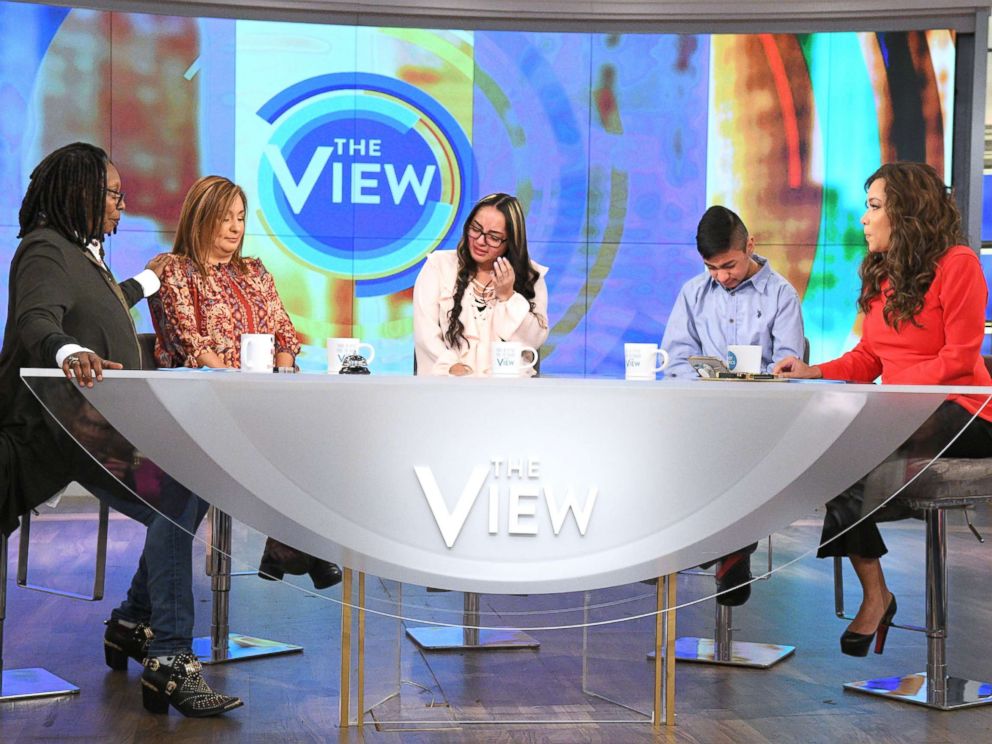 PHOTO: Jorge Garcia, an undocumented husband and father of two, and his family today spoke out on The View about his deportation to Mexico this week after living in the United States for 30 years.