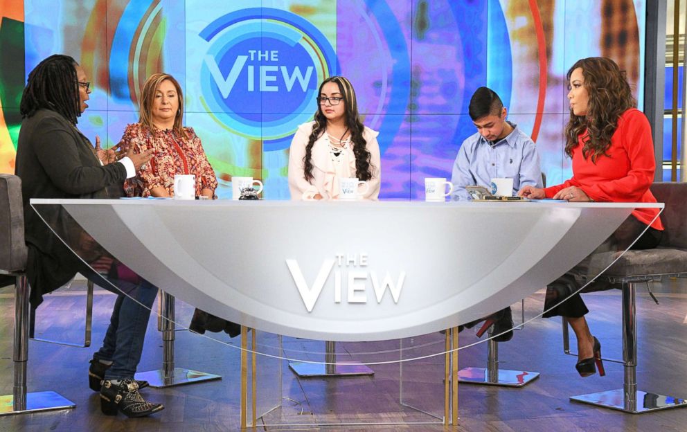 PHOTO: Jorge Garcia, an undocumented husband and father of two, and his family today spoke out on "The View" about his deportation to Mexico this week after living in the United States for 30 years.