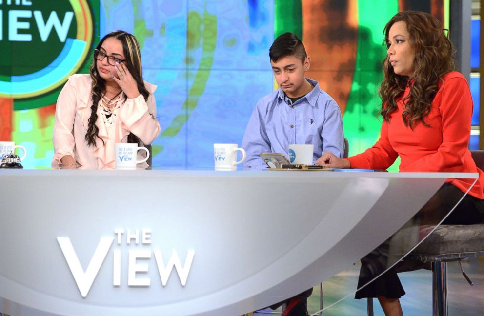 PHOTO: Jorge Garcia, an undocumented husband and father of two, and his family today spoke out on "The View" about his deportation to Mexico this week after living in the United States for 30 years.