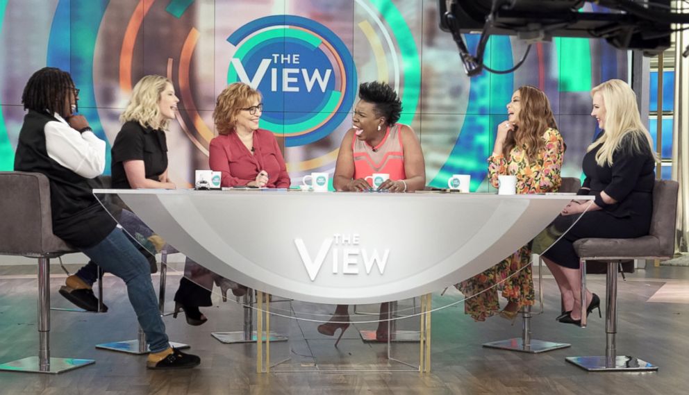 PHOTO: Leslie Jones joins "The View" to discuss her second Emmy nomination for "Saturday Night Live."