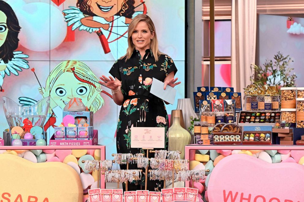 PHOTO: "The View" co-host Sara Haines shares her favorite finds for Valentine's Day.