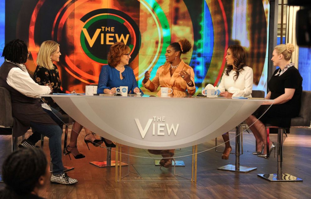 PHOTO: Serena Williams is the guest Tuesday, May 1, 2018 on ABC's "The View." 