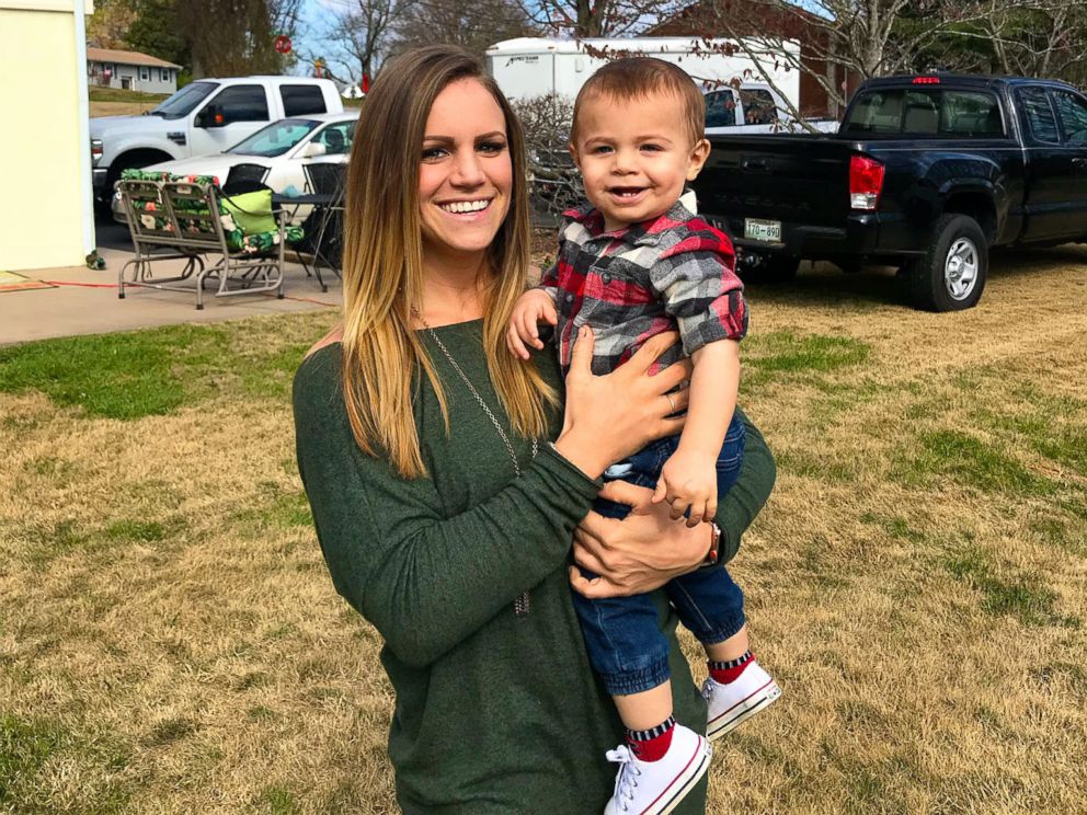 PHOTO: Sarah Van Sickle and her son, Koa.