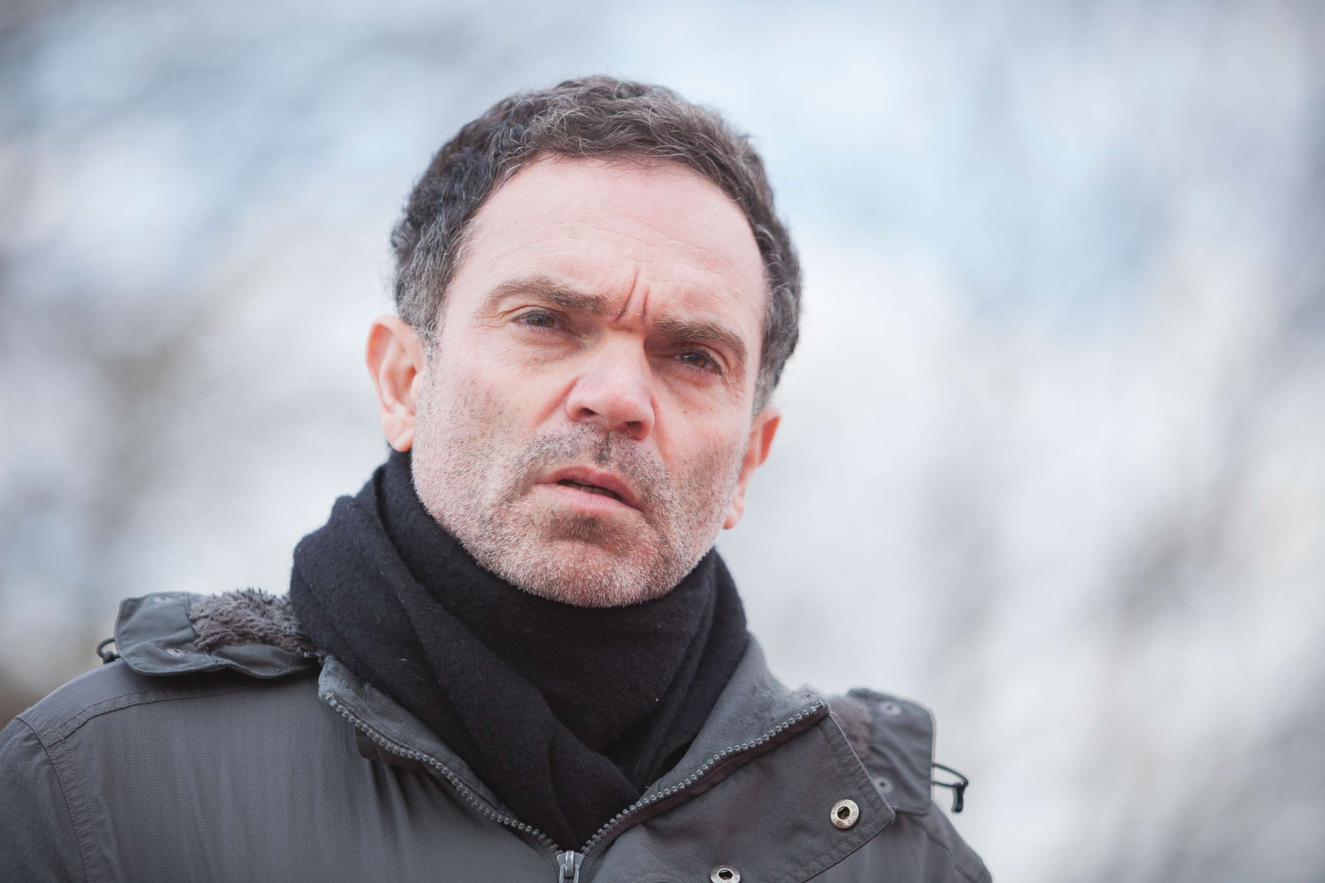 PHOTO: Yann Moix, French writer and director, March 5, 2018, in Calais, France. 